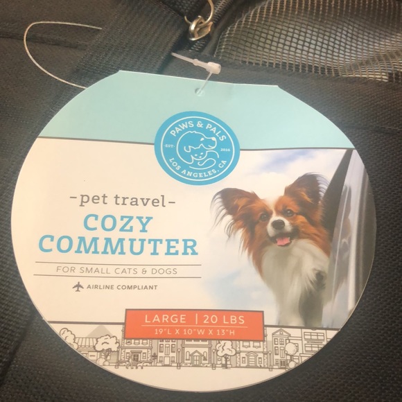 Paws & Pals Pet Carrier Airline Approved Soft-Sided Cats, dogs nwt - Picture 10 of 10